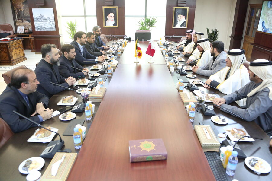 حضور وزیر حمل و نقل قطر برای عرض تسلیت و گسترش همکاری ها