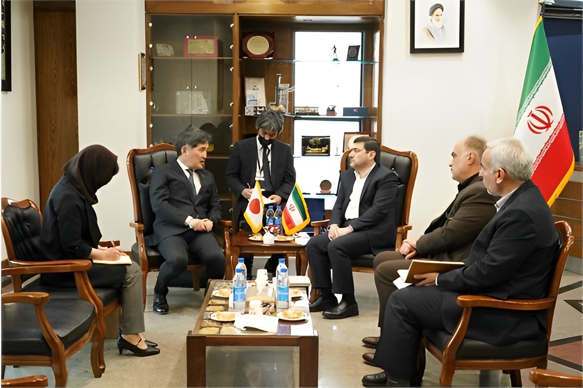 دیدار سفیر ژاپن در تهران با مدیرعامل سازمان بنادر و دریانوردی