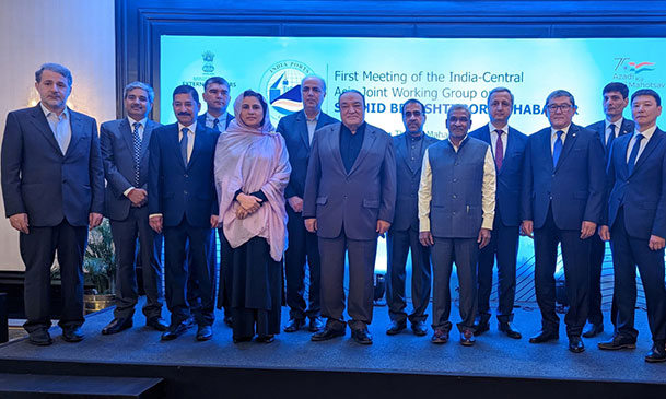برگزاری نشست و بیانیه مشترک اولین کارگروه مشترک هند – آسیای مرکزی درباره چابهار