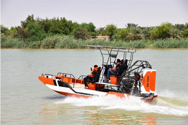 ساخت نخستین شناور ایربوت کشور در خوزستان