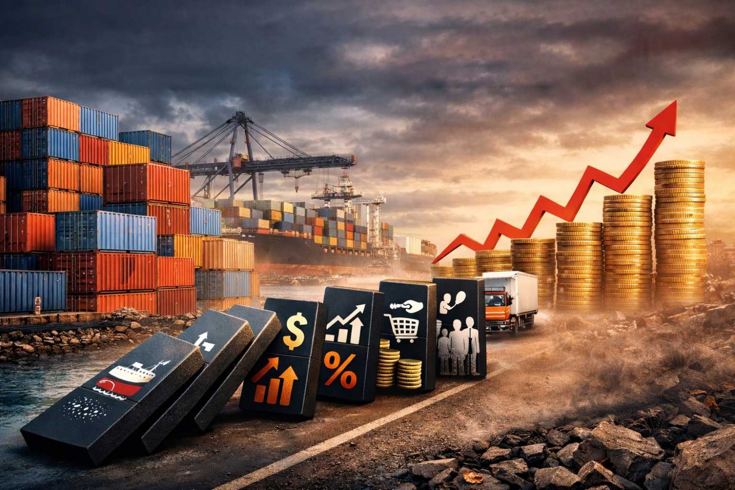 اثر دومینویی انباشت کالا در بنادر