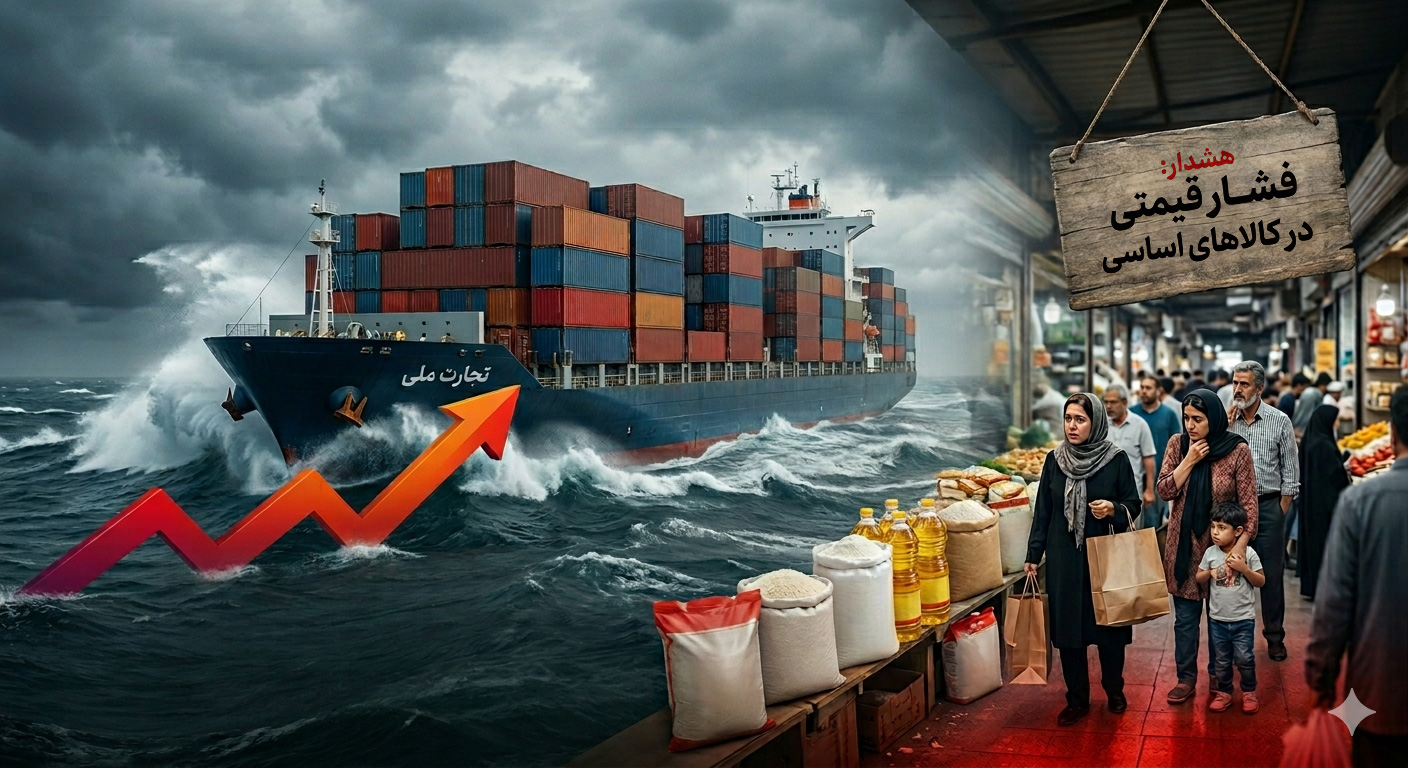 افزایش کرایه حمل دریایی و هشدار درباره فشار قیمتی در بازار کالاهای اساسی